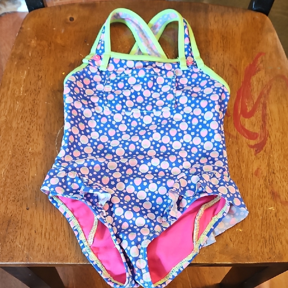 Hula Star Blue and Pink One Piece Swimwear